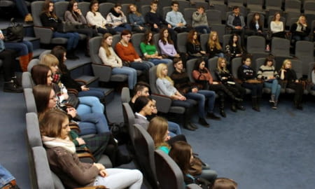 СТУДЕНТИ-ПЕРШОКУРСНИКИ ОЗНАЙОМИЛИСЯ З ДІЯЛЬНІСТЮ ТОРГОВО-ПРОМИСЛОВОЇ ПАЛАТИ УКРАЇНИ