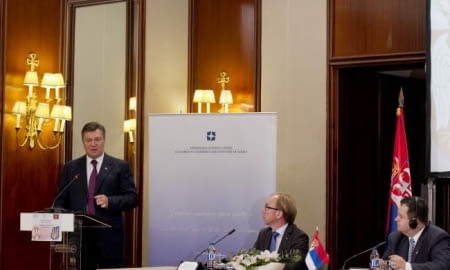 ОФІЦІЙНИЙ ВІЗИТ ДО СЕРБІЇ