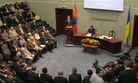 ПОЖВАВЛЕННЯ ТОРГОВЕЛЬНО-ЕКОНОМІЧНИХ СТОСУНКІВ МІЖ УКРАЇНОЮ ТА МОНГОЛІЄЮ