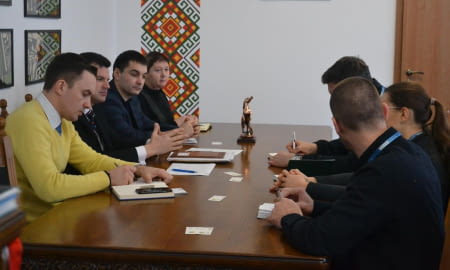 ЗУСТРІЧ КЕРІВНИЦВА ІФ ТПП З ПРЕДСТАВНИКАМИ МОНІТОРИНГОВОЇ МІСІЇ ОБСЄ