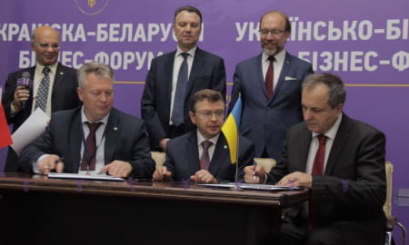Контракти на понад $40 млн уклав бізнес під час українсько-білоруського бізнес-форуму