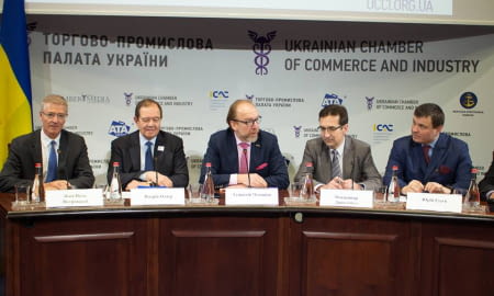 Члени Метрополії Великого Парижу відвідали ТПП України,  де поспілкувалися з українськими бізнесменами