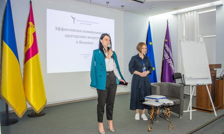 Бізнес Кіровоградщини навчали ораторському мистецтву