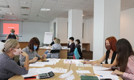 Entrepreneurs in Zaporizhzhia learn how to manage finance