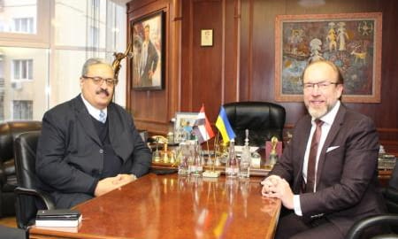 Meeting with the new Ambassador of Egypt