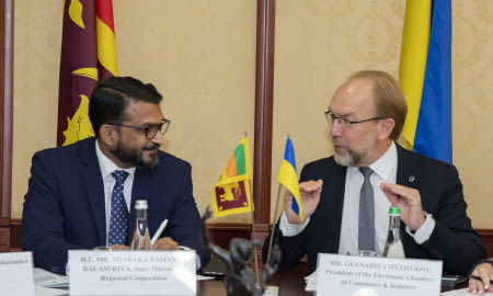 Торгово-промислову палату вперше відвідав Державний Міністр регіонального співробітництва Шрі-Ланки