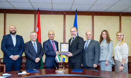 Україна та Йорданія активізують бізнес-співробітництво