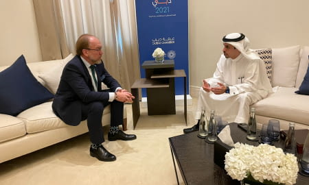 Президент ТПП України Геннадій Чижиков зустрівся із очільником Палати Дубаю та Всесвітньої Федерації Палат (WCF)