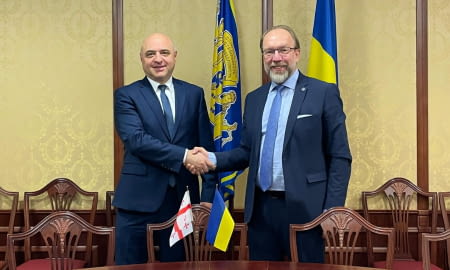 Президент Торгово-промислової палати України привітав новопризначеного посла Грузії в Україні