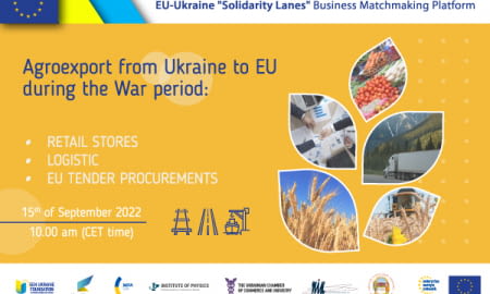 Agricultural exports from Ukraine to the EU during the war: retail stores, logistics, EU tender purchases