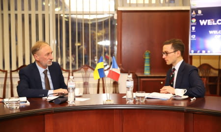 Раді  вітати  у ТПП України  новопризначеного Радника  з сільськогосподарських питань Посольства Франціі  в Україні