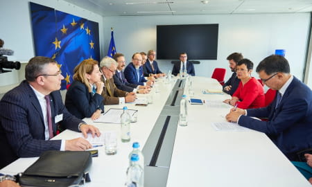 Президент ТПП України Геннадій Чижиков зустрівся із Мартою Кос, єврокомісаркою з питань розширення ЄС