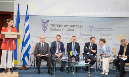 Грецька ділова делегація високого рівня вперше за 5 років у Києві