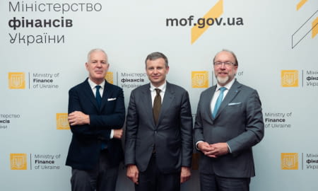 Інвестиції у відновлення - у центрі розмови Сергія Марченка, Міністра фінансів України, з Джоном Дентоном, лідером Міжнародної торгової палати (ICC)