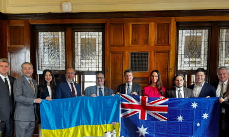 Команда ТПП України зустрілась із представниками ділових кіл Австралії, які займаються питаннями України