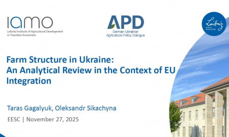 Середній розмір фермерського господарства в Україні збільшився з 479 га у 2010 році до 649 га у 2024 році