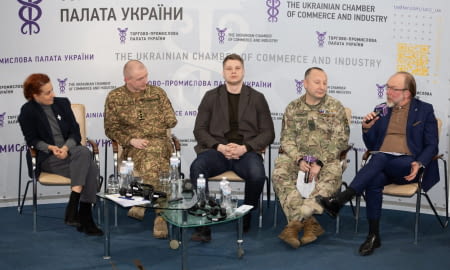 Безпекові сценарії 2026 року й трансформування ветеранської політики обговорили у ТПП України