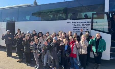 Весняна група дітей розпочала оздоровчу програму на Закарпатті