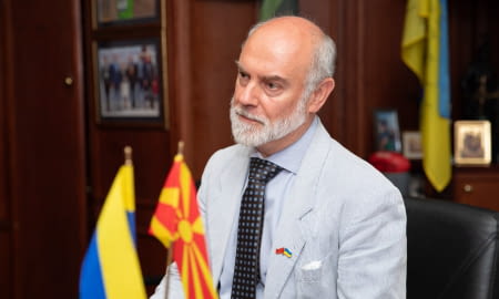 Новопризначений Посол Республіки Північна Македонія в Україні Дімітар Блажевський розпочав роботу у Києві
