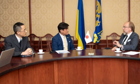 Президент ТПП України Геннадій Чижиков зустрівся з командою JETRO у Києві